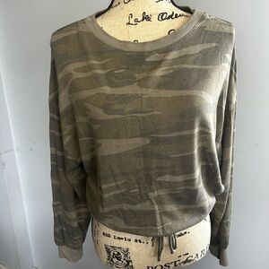 White Crow‎ Camouflage Crew Neck Sweater